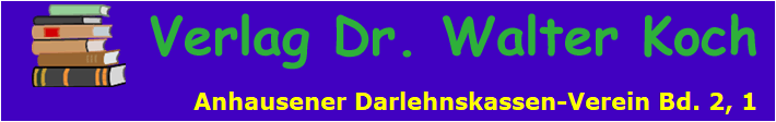 Anhausener Darlehnskassen-Verein Bd. 2, 1